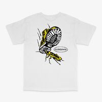 Cockroach Tee Boot White image