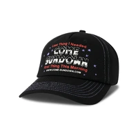 Come Sundown Hat Last Thing Cap Black image