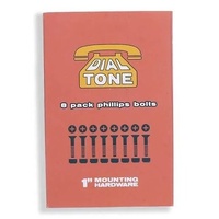 Dial Tone Matchbook Bolts 1 Inch Phillips Black image