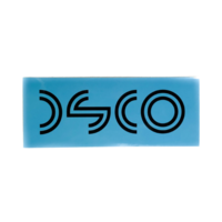 DSCO Logo Cyan Sticker image