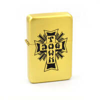 Dogtown Lighter Cross Logo Flip Top Gold/Black image