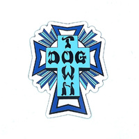 Dogtown Magnet Cross Logo Blue image