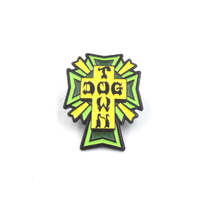 Dogtown Pin Cross Logo Green image