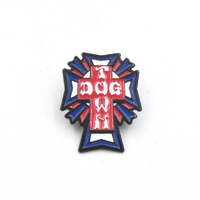 Dogtown Pin Cross Logo USA image