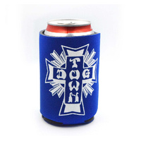Dogtown Stubby Cooler DT Cross Logo Royal Blue image