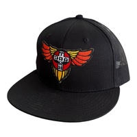 Dogtown Hat Wings Patch OG 70s Mesh Snapback Black image
