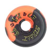 Dogtown K-9 Wheels 57mm (99a) 80s Orange/Black Swirl image