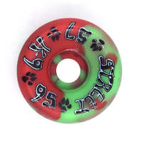 Dogtown K-9 Wheels 57mm (95a) 80's Red/Green Swirl image