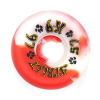 Dogtown K-9 Wheels 57mm (97a) 80s Red/White Swirl image