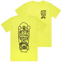 Dogtown Tee Gonz 2 Safety Yellow image