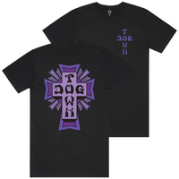 Dogtown Tee Purple Logo Black image