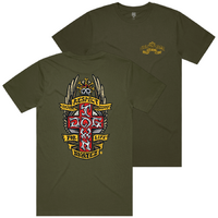 Dogtown Tee Respect Army image