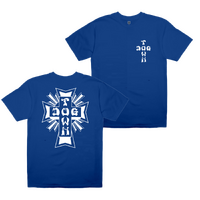 Dogtown Youth Tee Mono Cross Royal Blue image