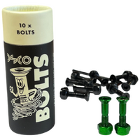 DSCO Bolts 7/8 Inch 8 x Black 2 x Green image