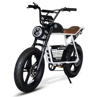 Eevo Motors Electric Bike X Cruiz White image