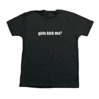 Foundation Tee Girls Kick Ass Black image