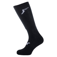 Footprint Socks Painkiller Knee Hi Black US 6-9 image