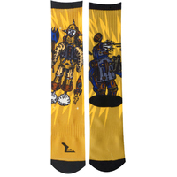 Footprint Socks FP Robot Socks US 5-13 image