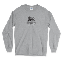 Fruity LS Tee Daisy Dog Grey Marle image