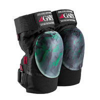 GAIN Protection THE SHIELD Knee Pads Green Black Swirl image