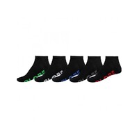 Globe Socks Ankle Stealth 5pk Black US 7-11 image