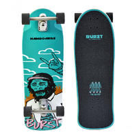 Hamboards Complete Burst Surfskate Squatch 32 Inch image