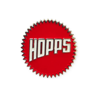 Hopps Enamel Pin Sun Logo image