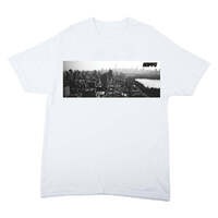 Hopps Tee NYC Skyline White image