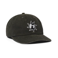 Huf Hat Sol Denim 6 Panel CV Cap Washed Black image