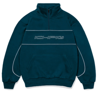 Ichpig Jumper Flashback 1/4 Zip Dark Teal image