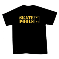 Lowcard Tee Skate Pools Black image
