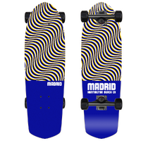 Madrid Complete Picket Illusion Blue 28.5 x 8.25 image
