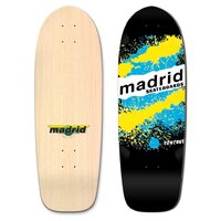 Madrid Deck Retro Explosion Black/Blue/Yellow 9.5" image