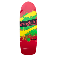 Madrid Deck Retro Explosion Red 9.5 image