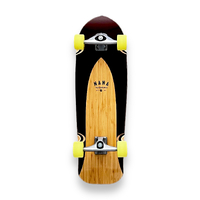 Nana Complete Surfskate Lil Ripper Tenor Marroon 31 Inch image