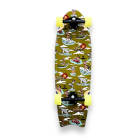 Nana Complete Surfskate Mushburger Souvenir Lime 32 Inch image