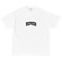 Pepper Tee Logo White image