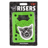 Pig Risers 1/8 Inch Hard Green 3mm image