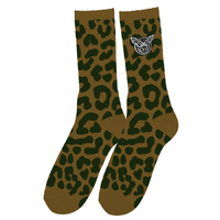 Pig Socks Leopard Brown image