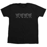 Pig Tee Multi Pig Black image