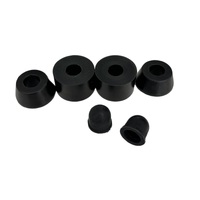 Penny Bushings and Pivot Cups Set Black Soft 78a image