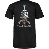 Powell Peralta Tee Skull And Sword Black image