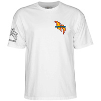 Powell Peralta Tee Bones Brigade S17 Guerrero White image