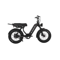 Rever Electric Bike Safari DS Glide 1000w Black image