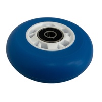 Ripsurf Ripstick Wheel 76mm x 92a Blue (Inc Bearings) image