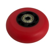 Ripsurf Ripstick Wheel 76mm x 90a Red (Inc Bearings) image