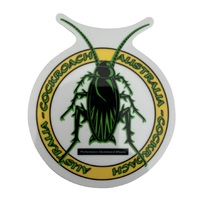 Cockroach Sticker Logo Green image
