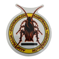 Cockroach Sticker Logo Orange image