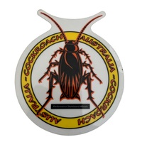 Cockroach Sticker Logo Orange image