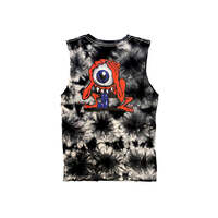 Santa Cruz Youth Muscle Phillips Eyegore Black/White Tie Dye image